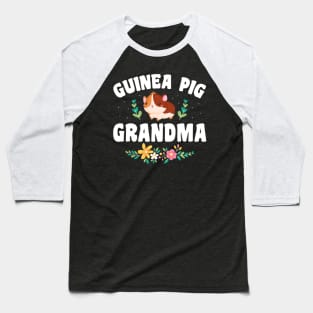 Guinea Pig Grandma Baseball T-Shirt